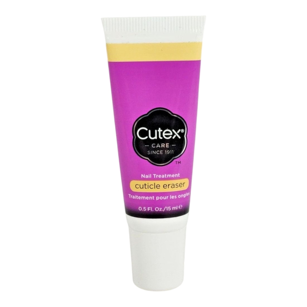 Cutex Care Nail Treatment Cuticle Eraser Remover .5 oz Gentle Exfoliator Oil NWT